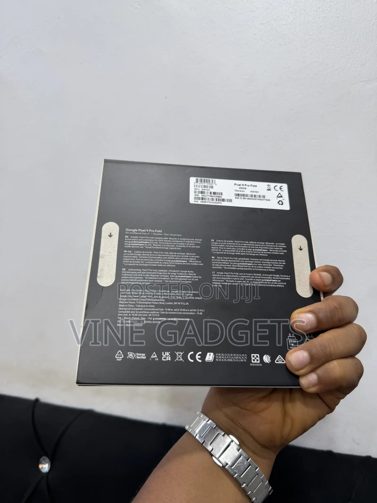 New Google Pixel 9 Pro Fold 512 GB Black