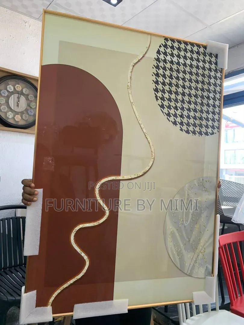 Luxury 3d Crystal Stoned Acrylic Wall Frame (60x90cm)