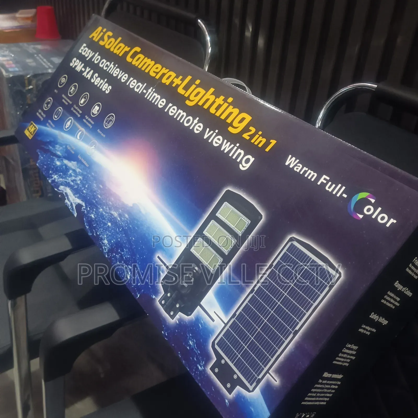 24 Hours Solar Light Camera