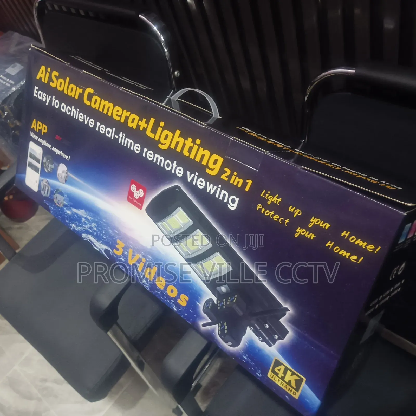 24 Hours Solar Light Camera