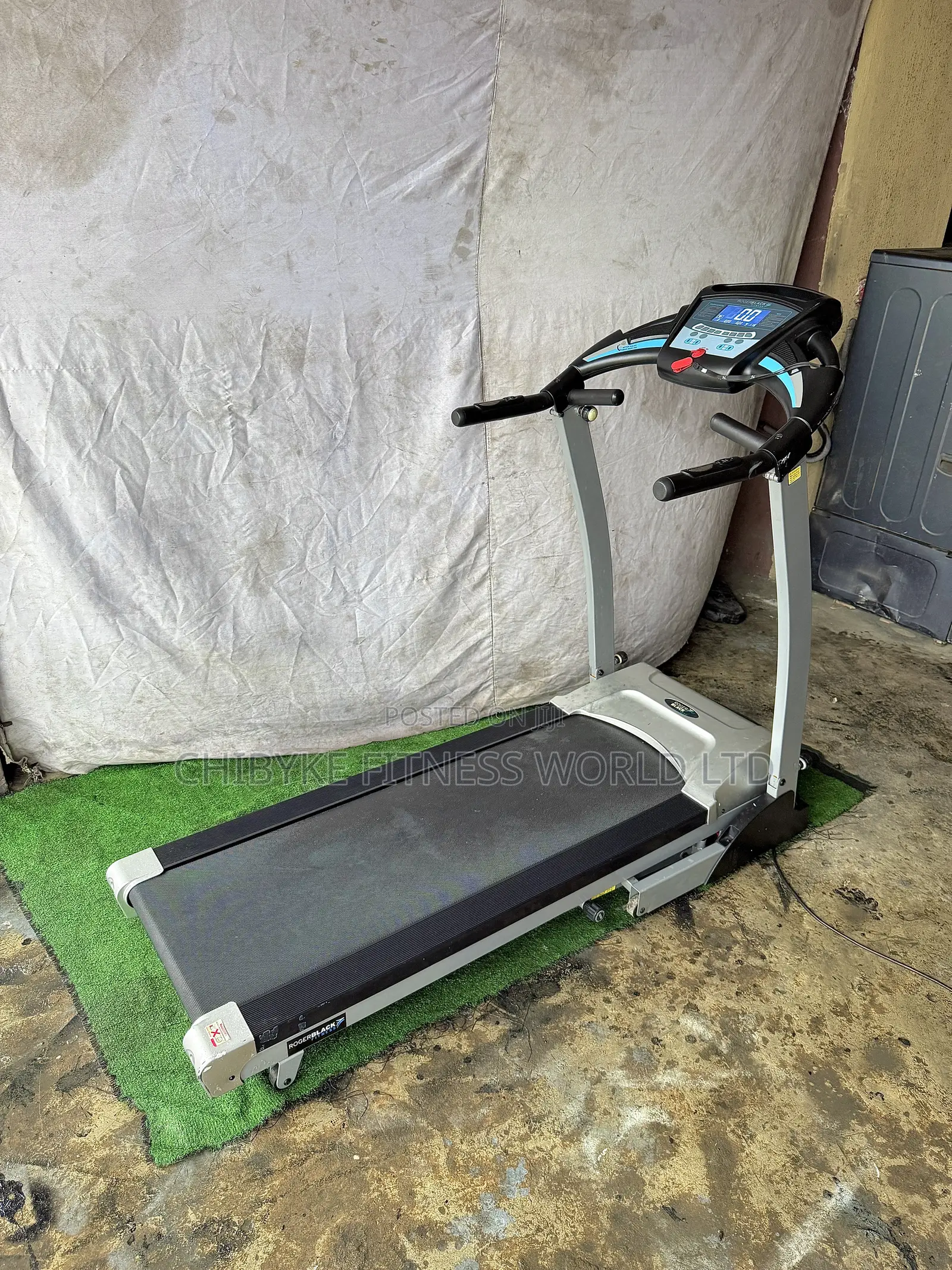 Roger Black 3hp Treadmill Work Auto Incline