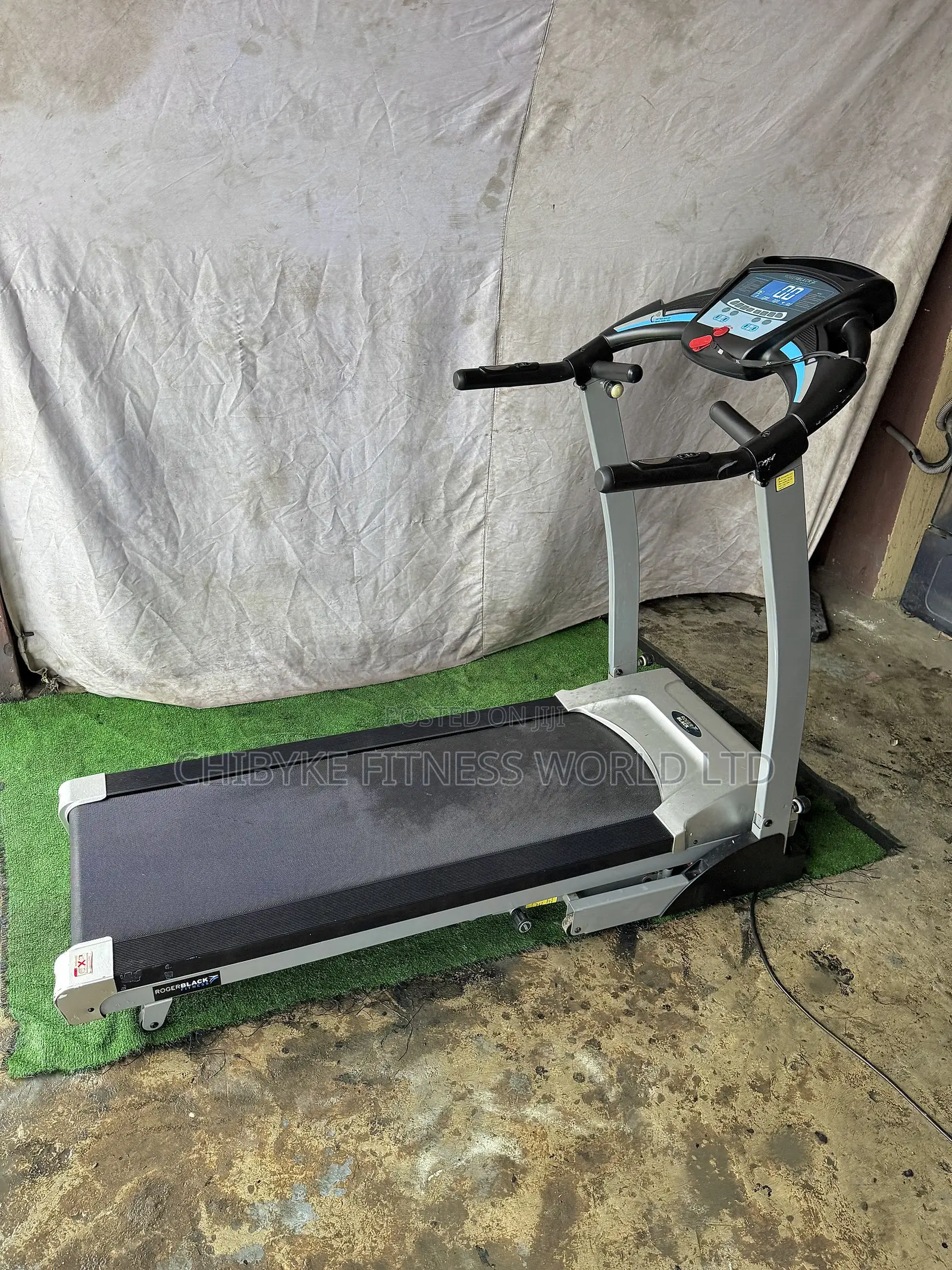 Roger Black 3hp Treadmill Work Auto Incline