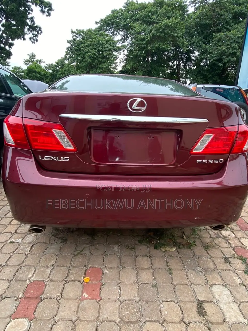 Lexus ES 350 2009 Burgundy