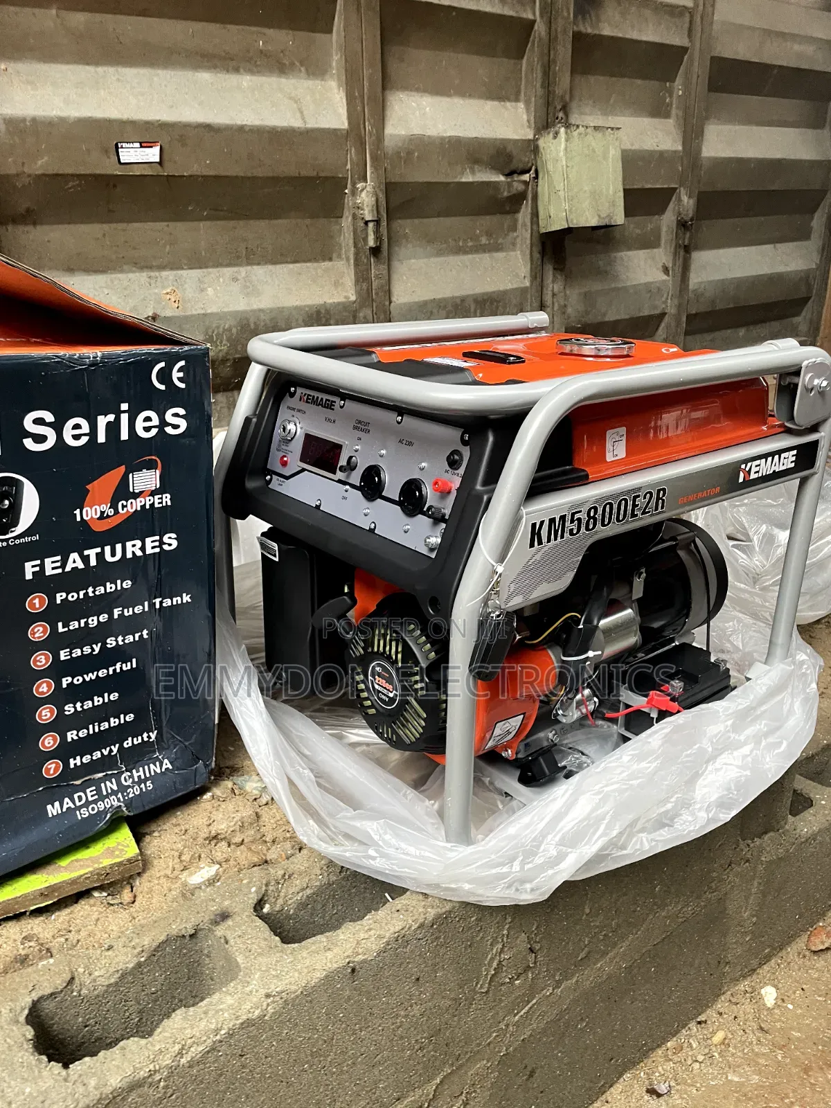 Kemage Km5800e2r Household Generator