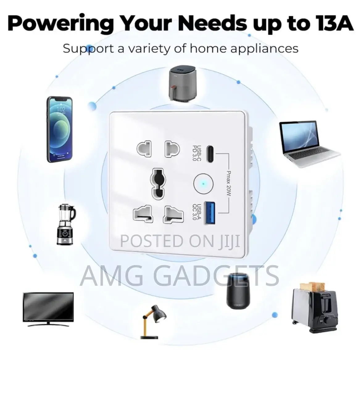 Wifi Double Socket (Smart Socket)