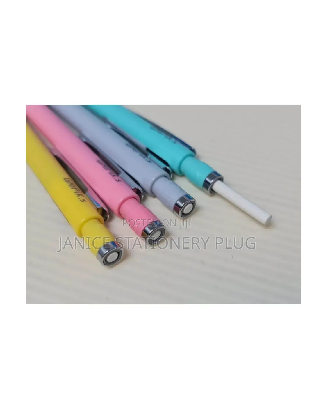 1 Pink Monami Mechanical Pencil 0.5mm Gripix