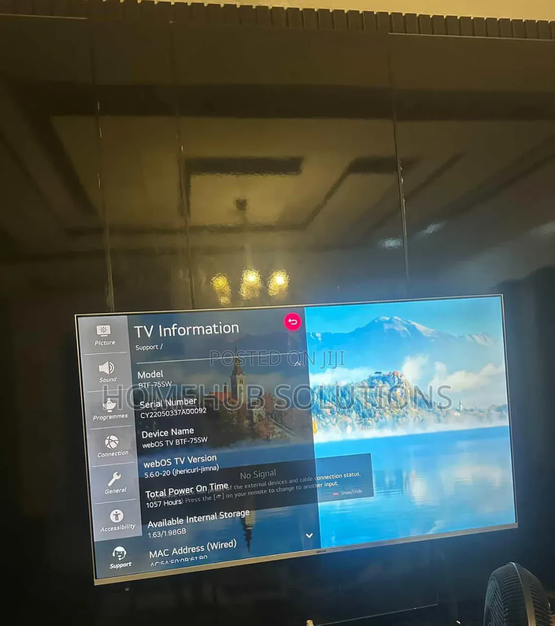 75 Inches Bruhm Smart Tv
