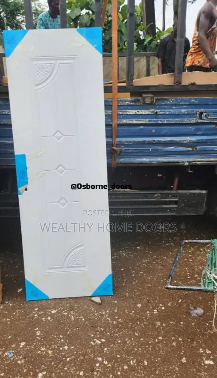 50mm White Harmony American Panel Bedroom Door