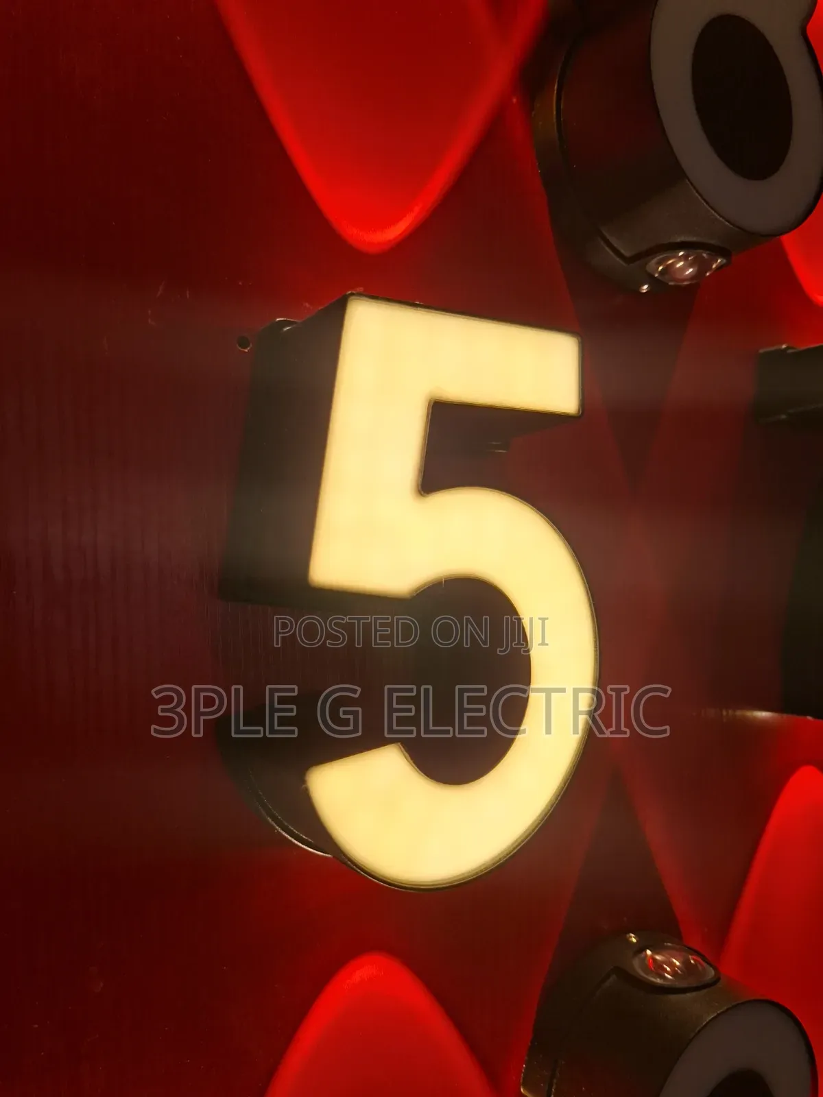 Number 5 Outdoor / Indoor Wall Light