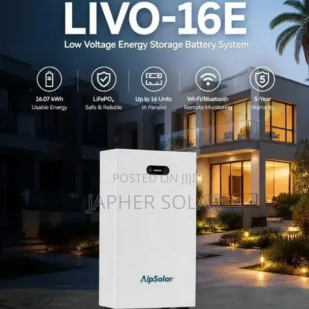 Alpsolar 16kwh Livo-16e Lithium Battery