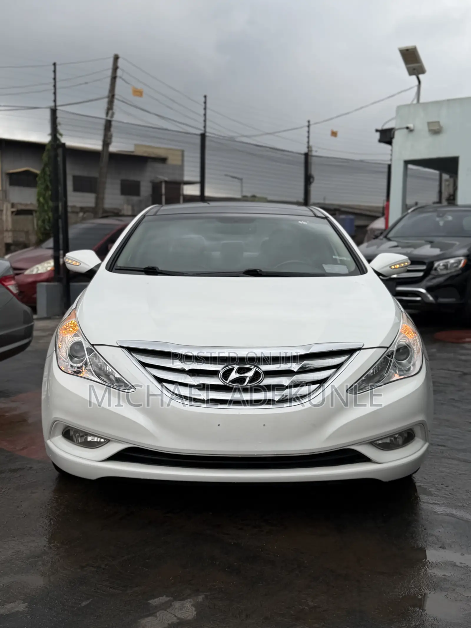 Hyundai Sonata Limited 2.0T Sedan (2.0L 4cyl 6A) 2013 White