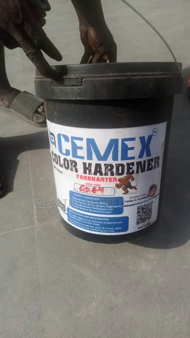 Cemex Color Hardener for Concrete Floor Stamping (Grey)