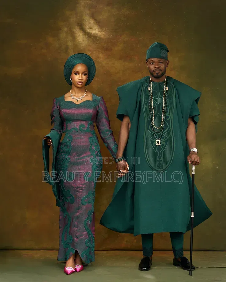Couple Aso Oke Set