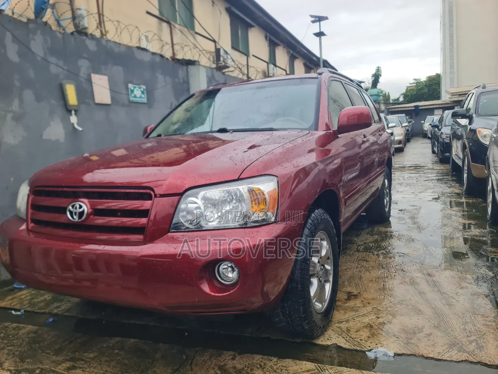 Toyota Highlander 2006 Red