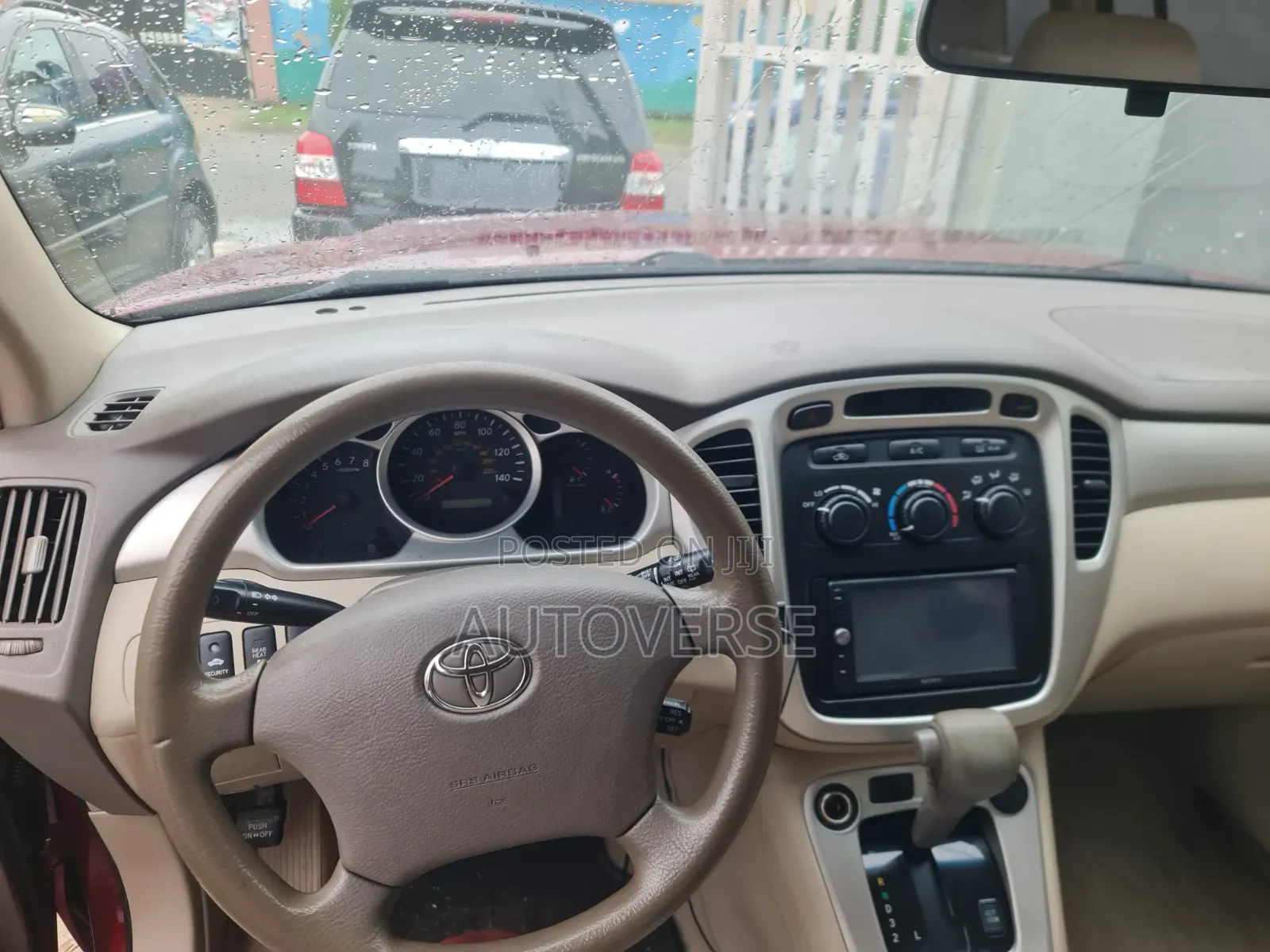 Toyota Highlander 2006 Red