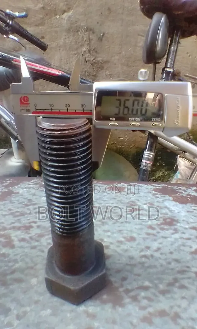 M36x130 Heavy Hex Bolt and Nut 10.9