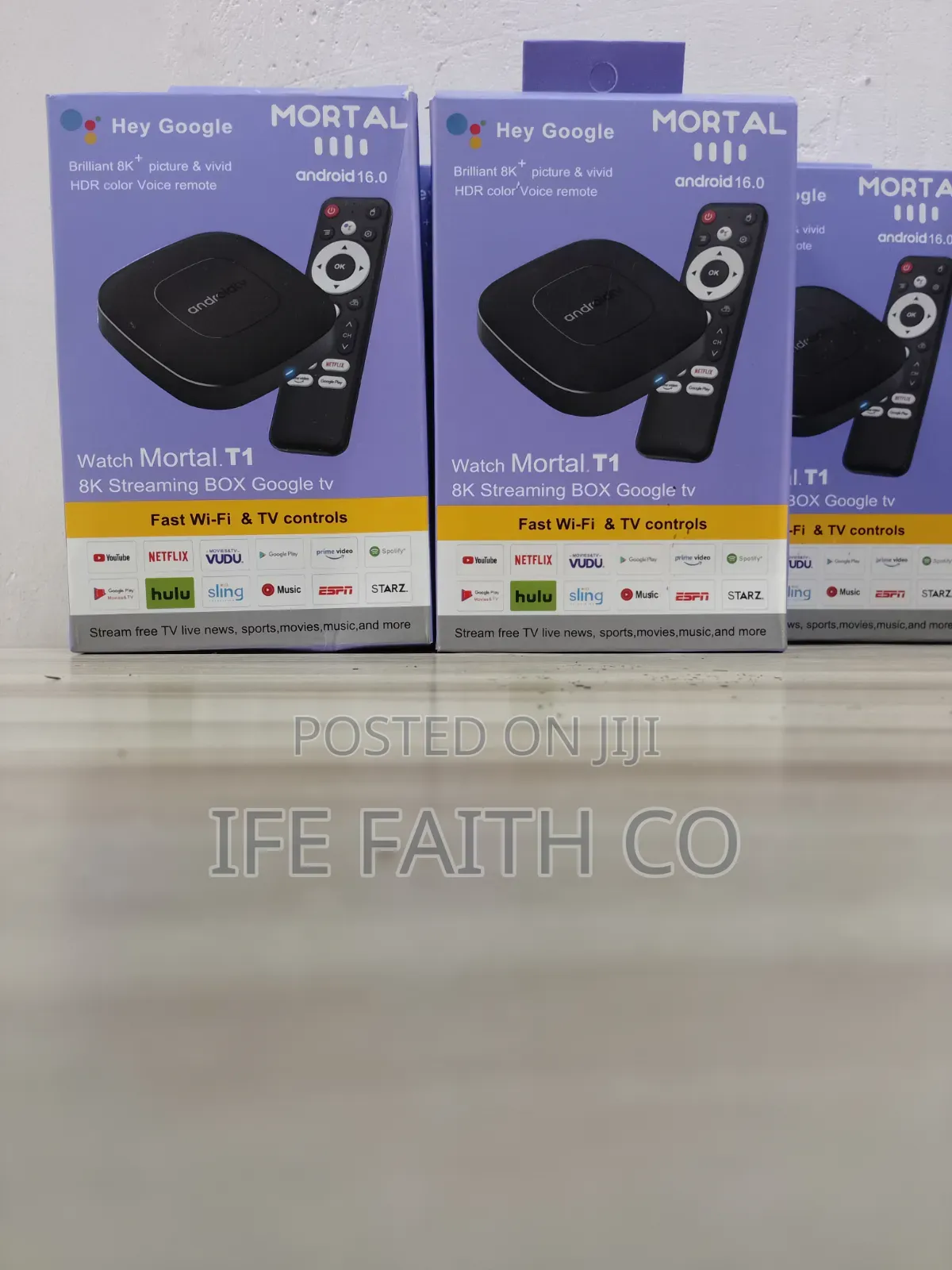 Mortal Streaming Box Google Tv 8/128g