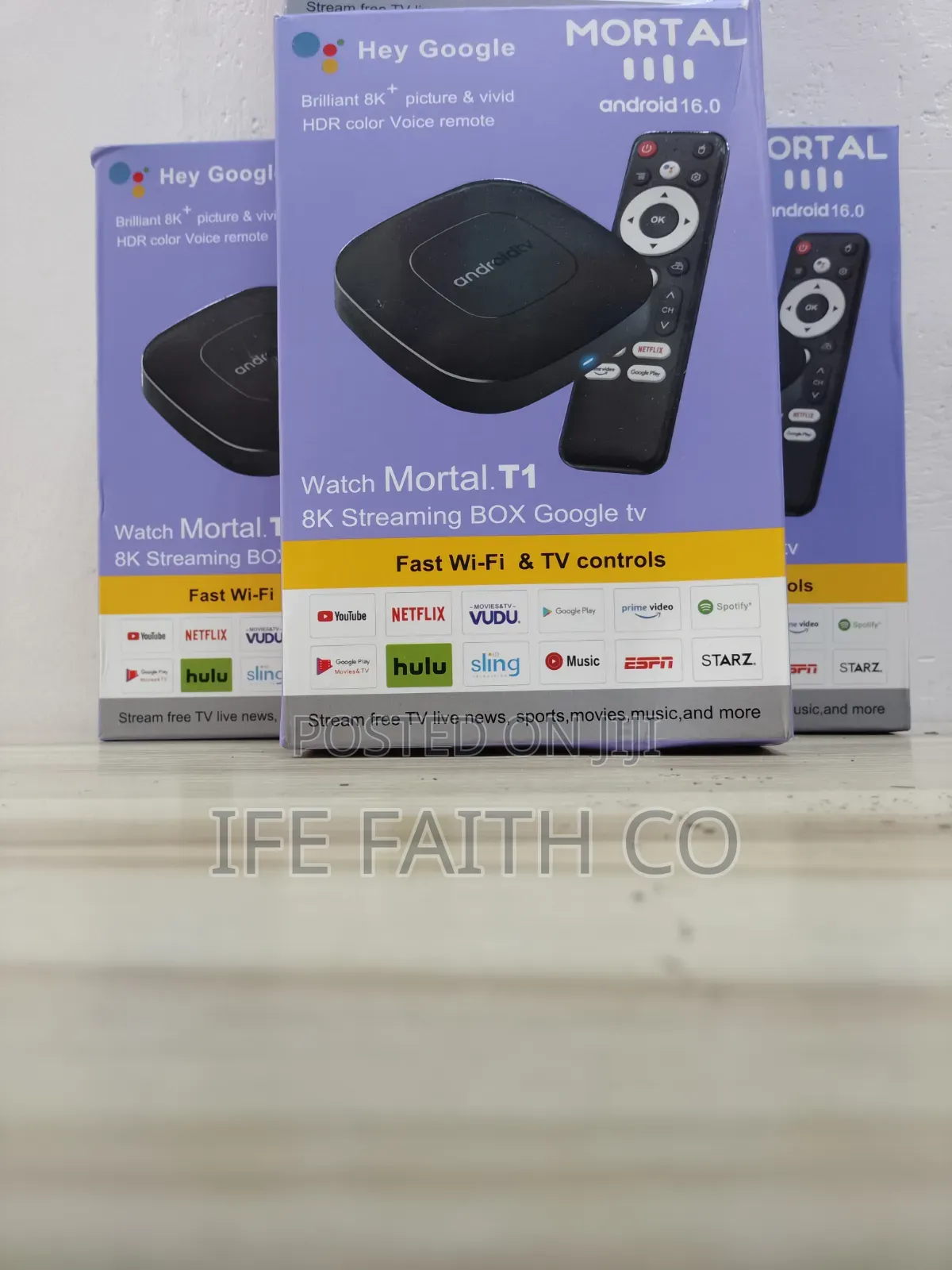 Mortal Streaming Box Google Tv 8/128g
