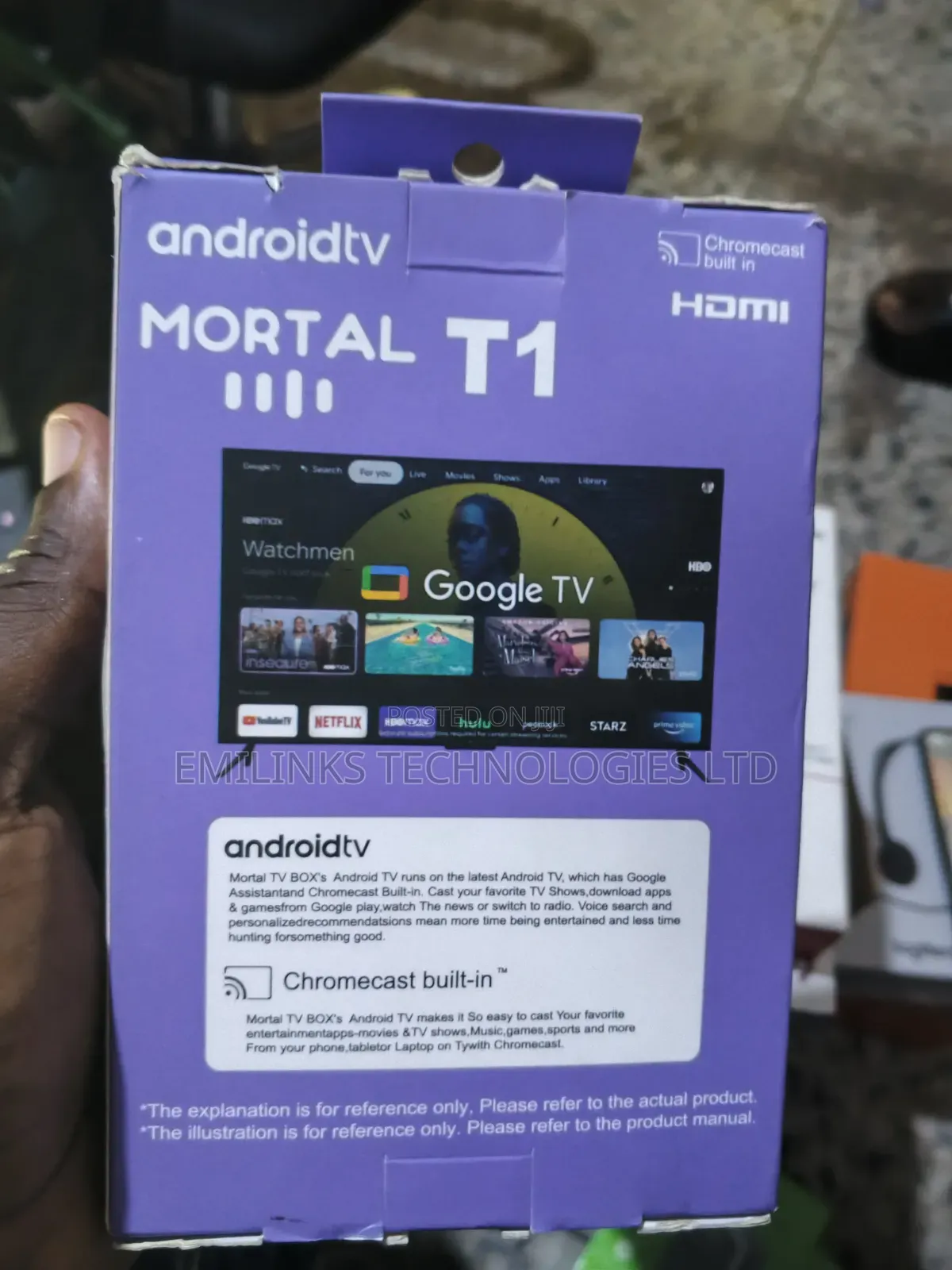 Mortal T1 Android TV Box