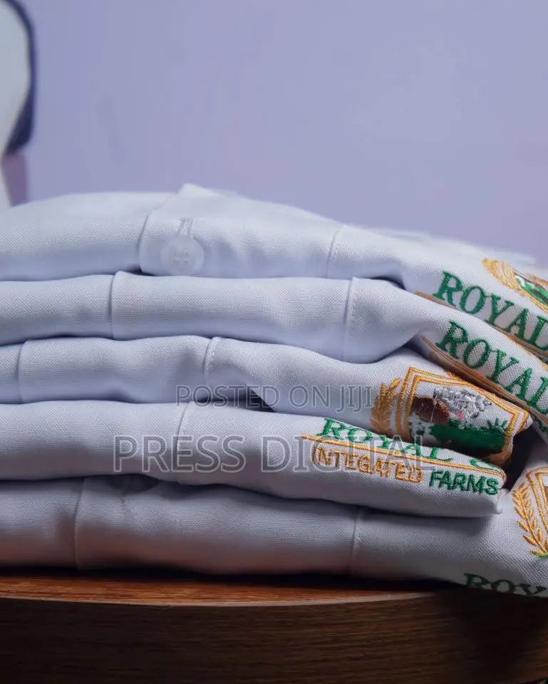 Branded Monogram Lab Coats