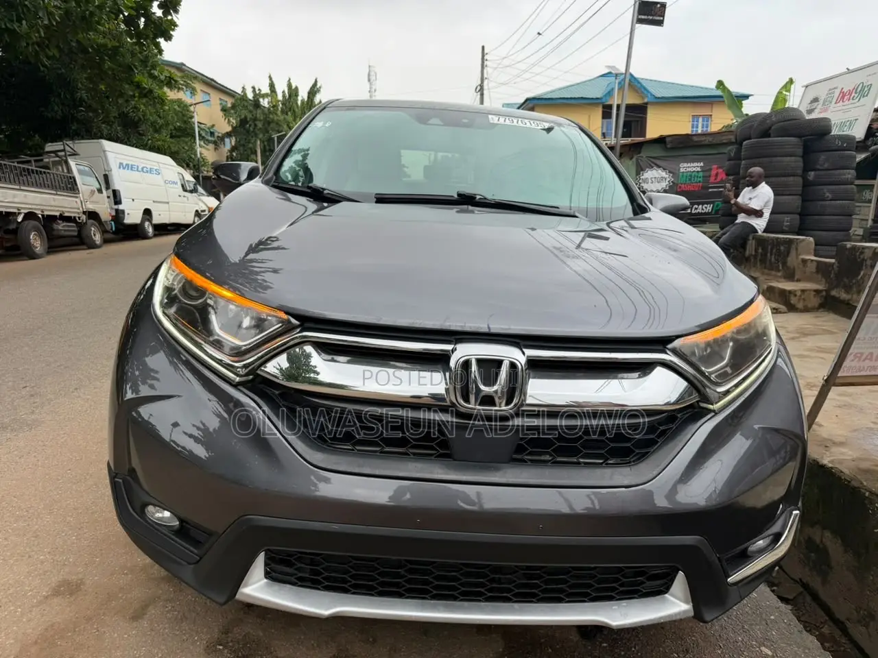 Honda CR-V EX-L 4dr SUV AWD (1.5L 4cyl CVT) 2017 Gray