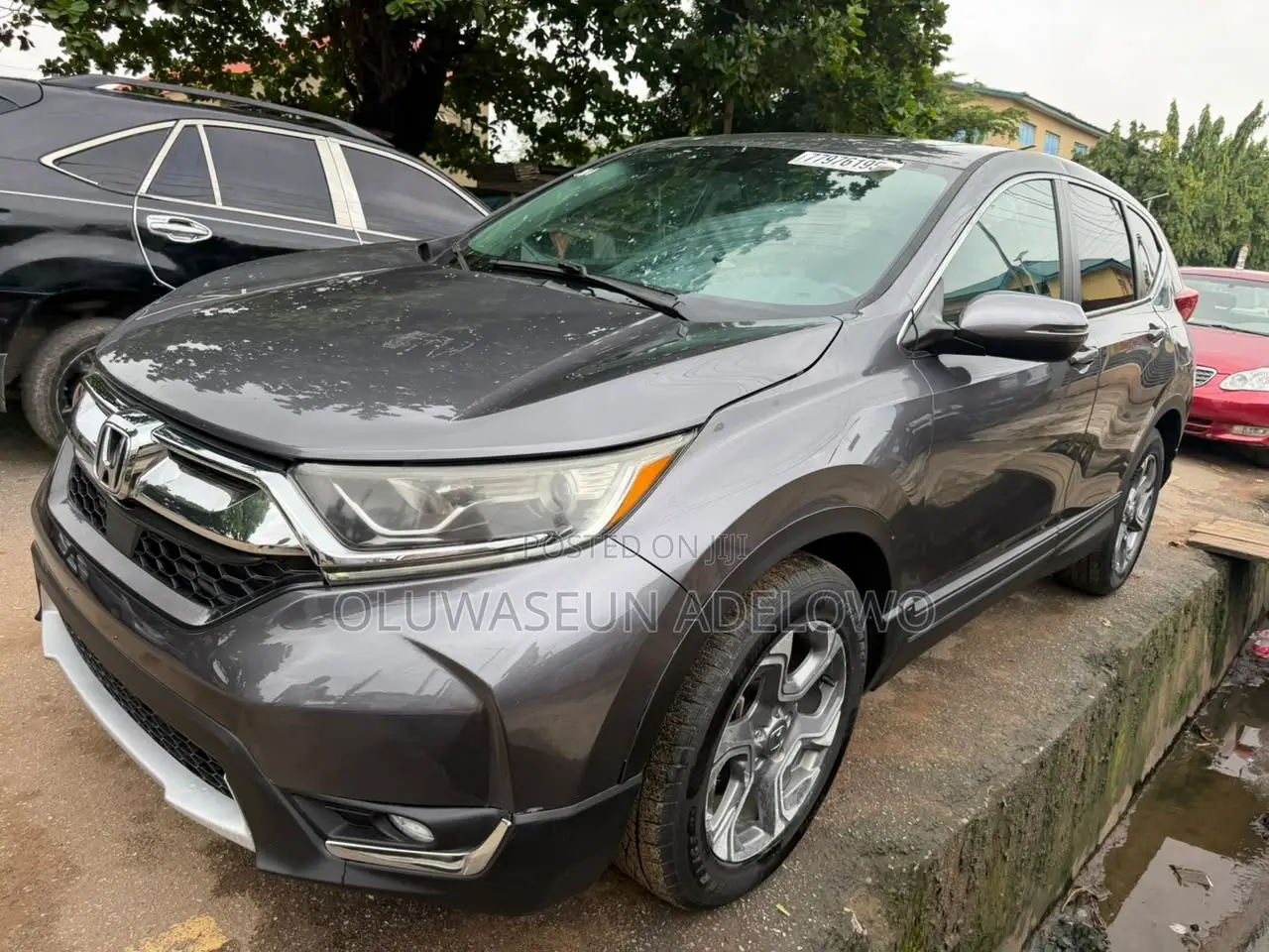 Honda CR-V EX-L 4dr SUV AWD (1.5L 4cyl CVT) 2017 Gray
