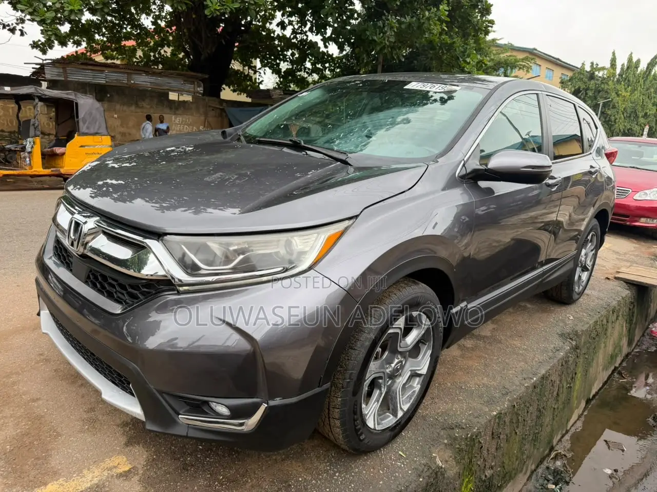 Honda CR-V EX-L 4dr SUV AWD (1.5L 4cyl CVT) 2017 Gray