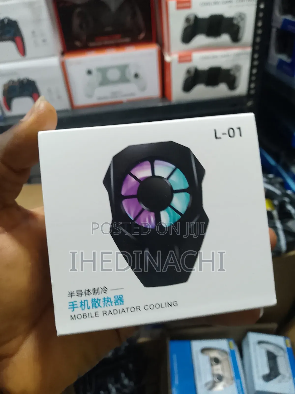 Magnetic Phone Cooler With Ice