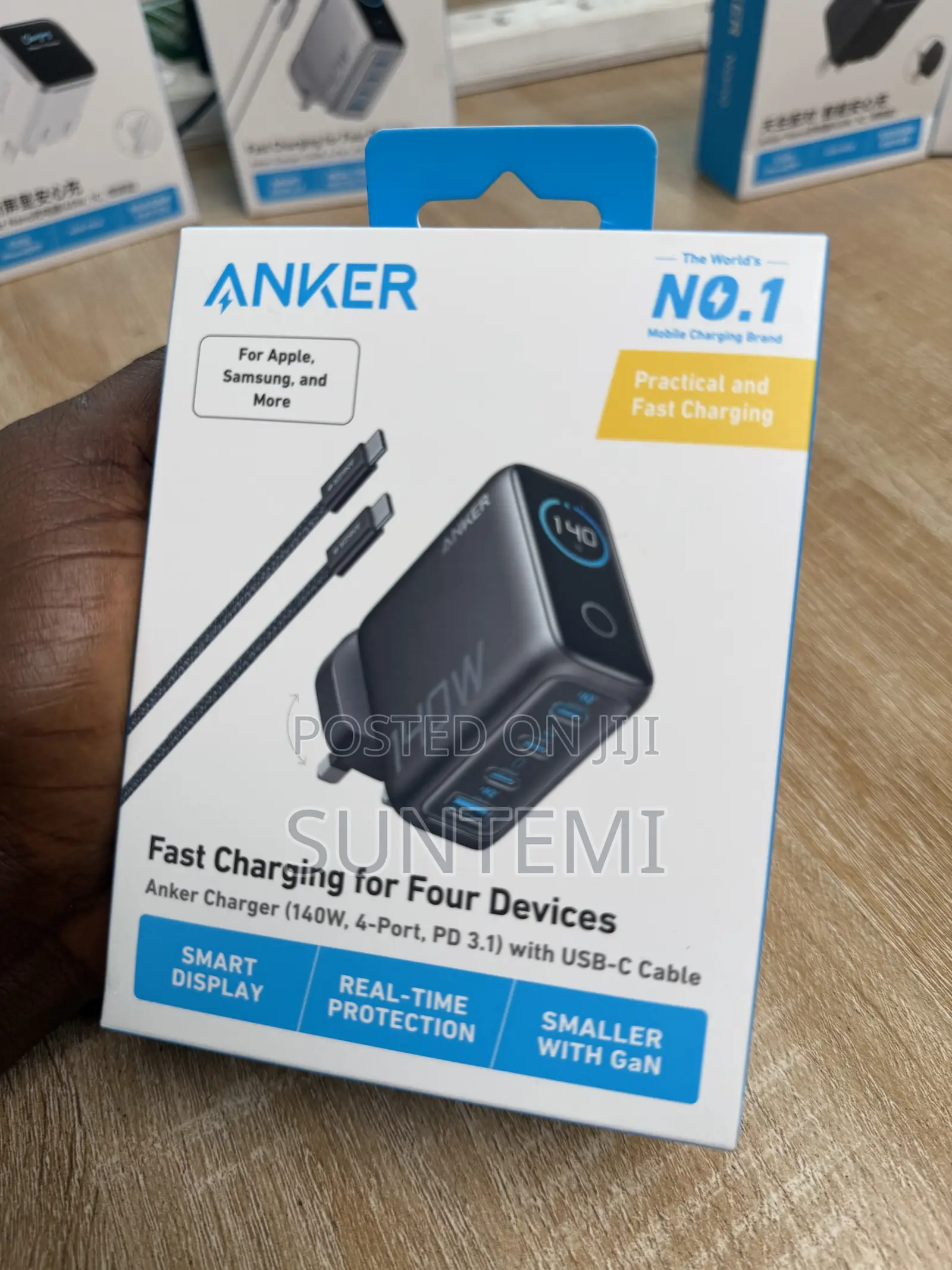 Anker 140w 4 Ports Charger