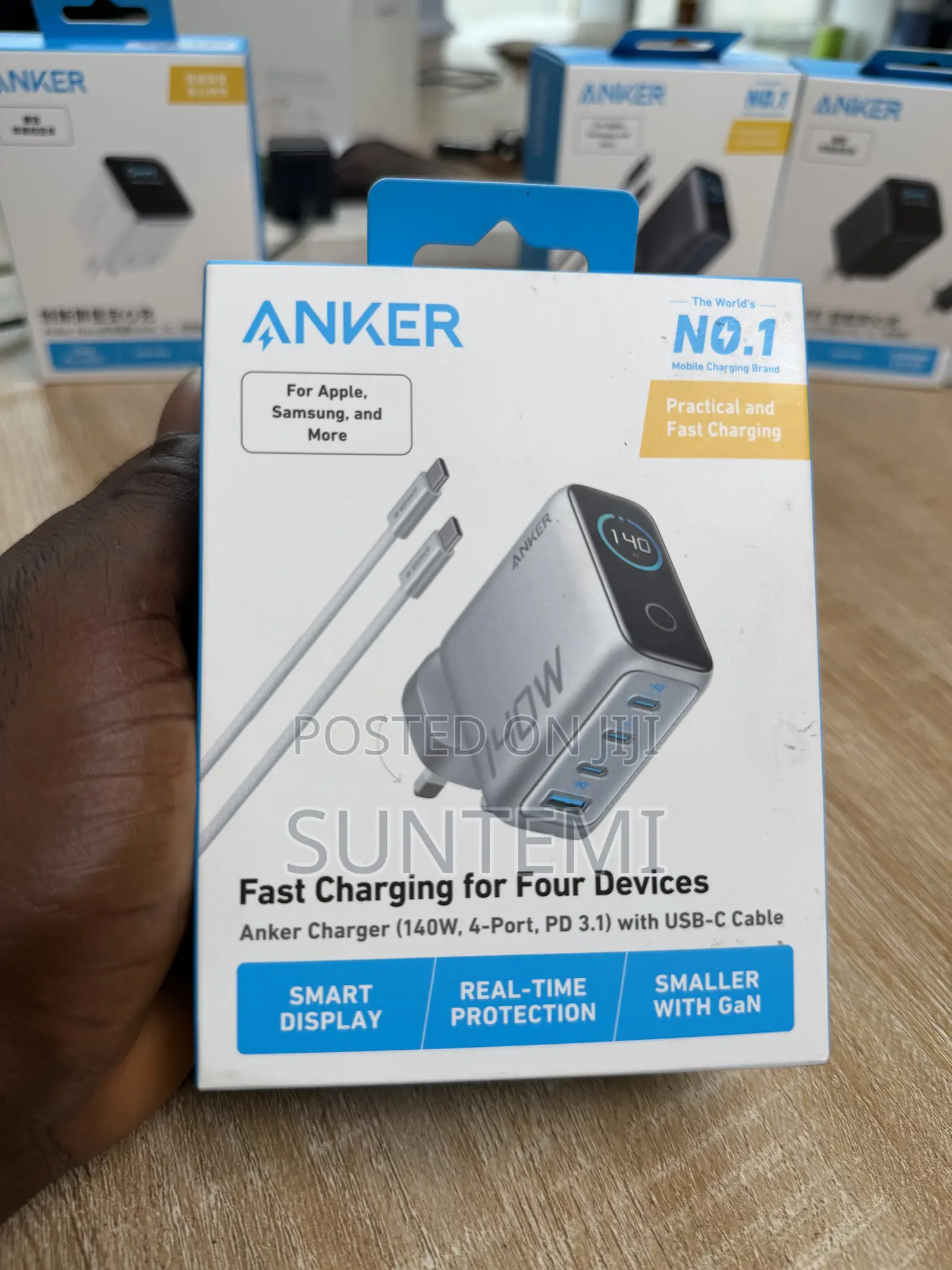 Anker 140w 4 Ports Charger