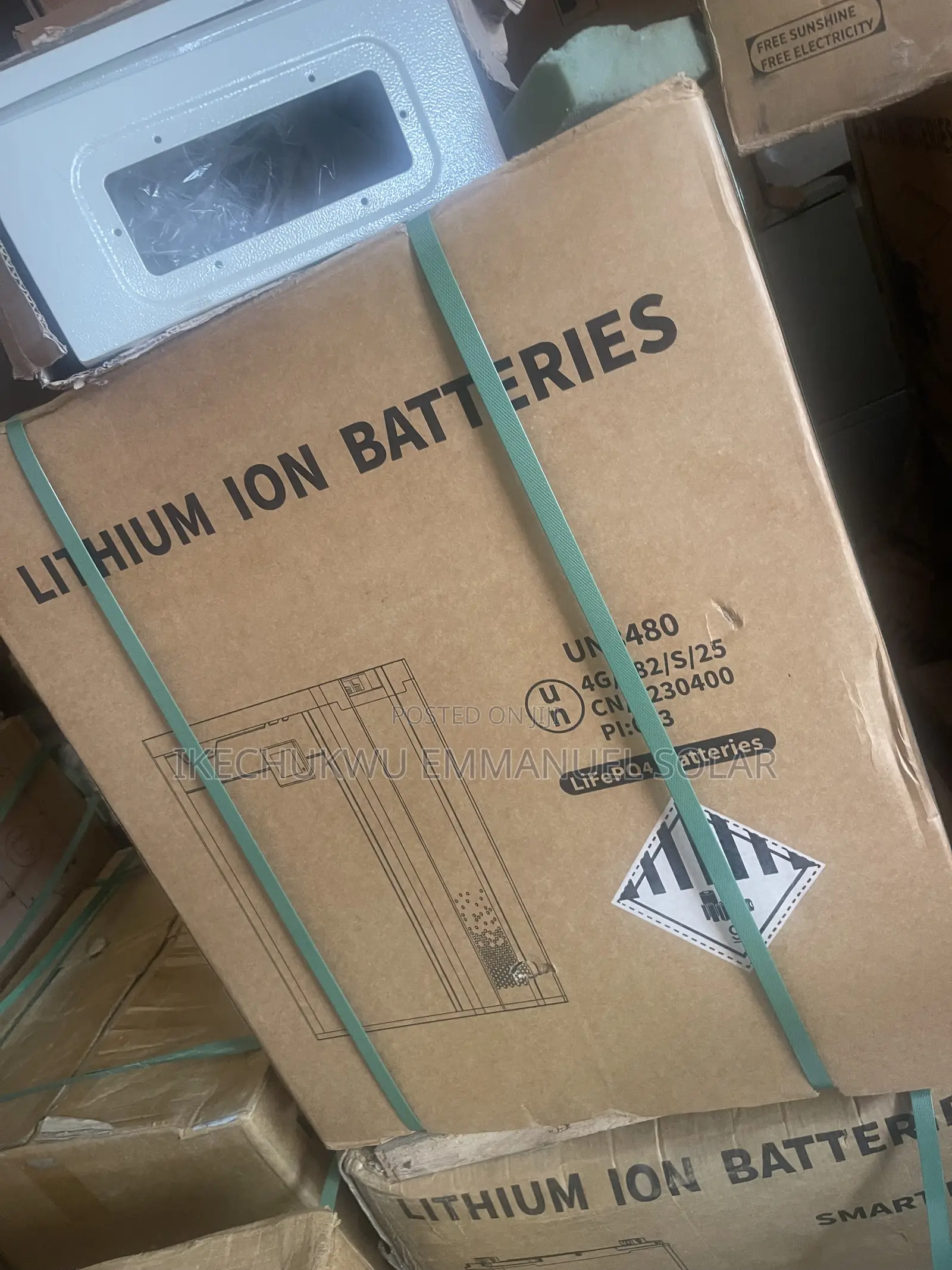 5kwh Lithium Ion Battery Blue Carbon Much Available