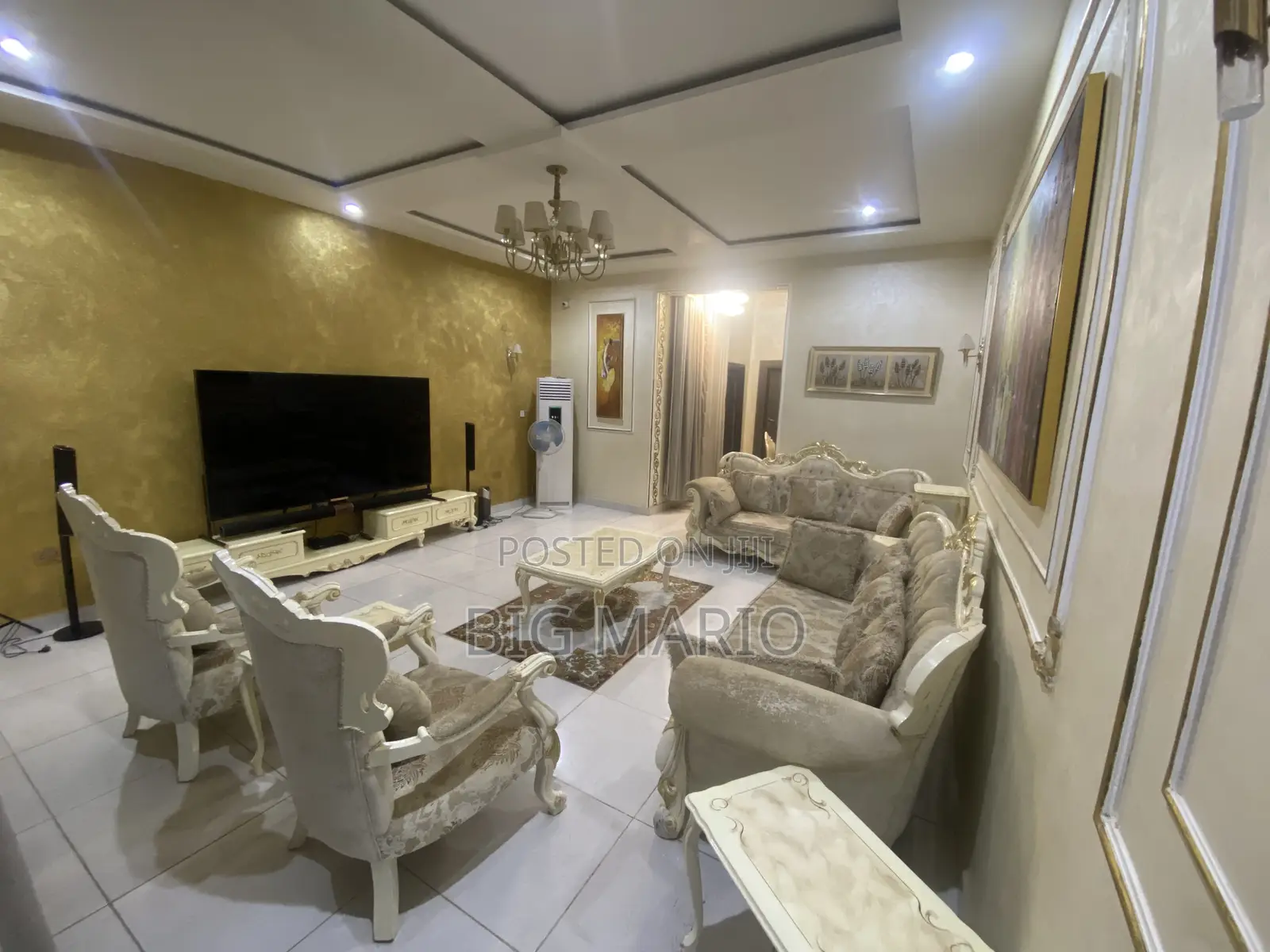 Furnished 4bdrm Duplex in Guzape Main for rent