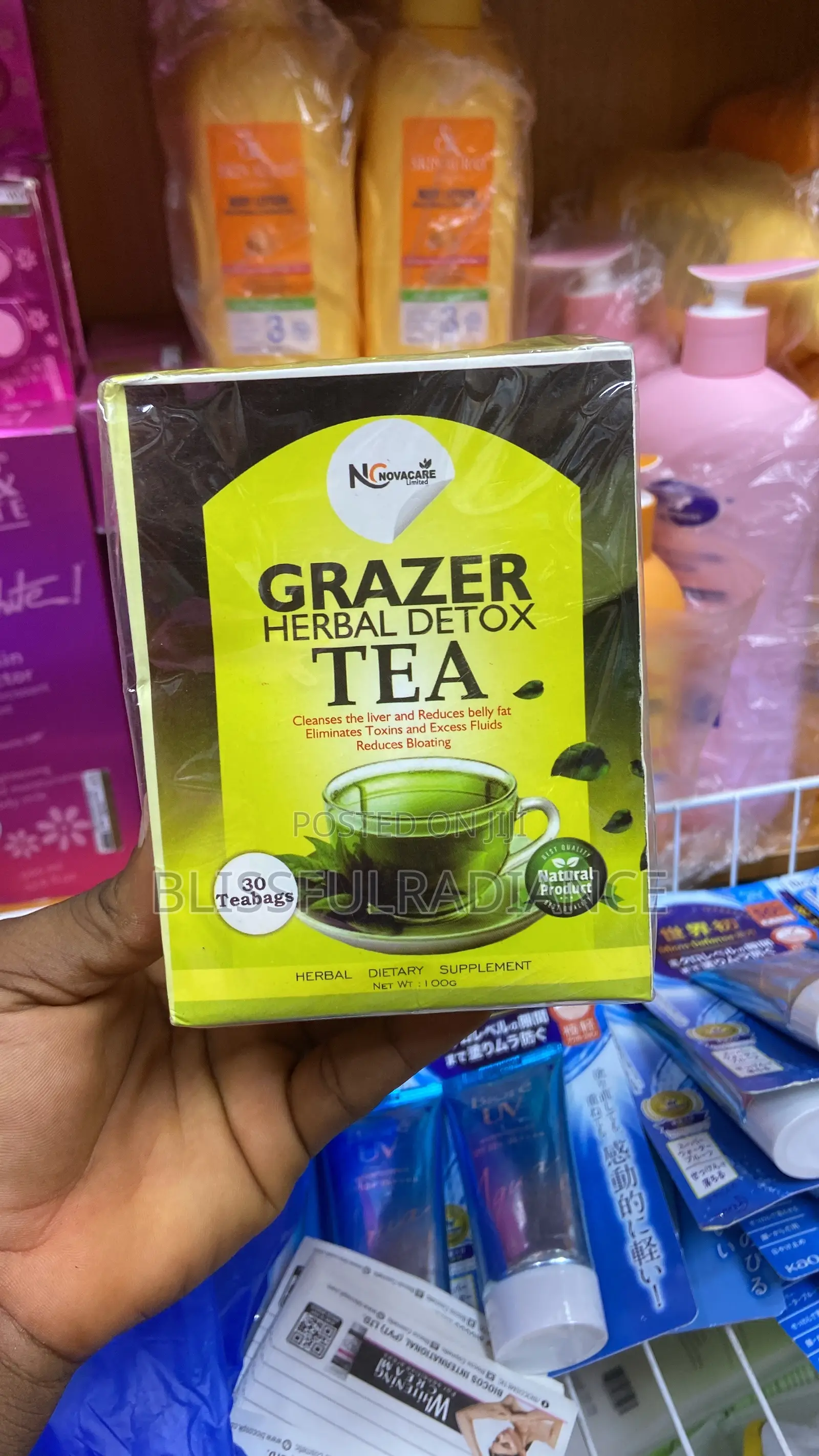 Novacare Grazer Herbal Detox Tea