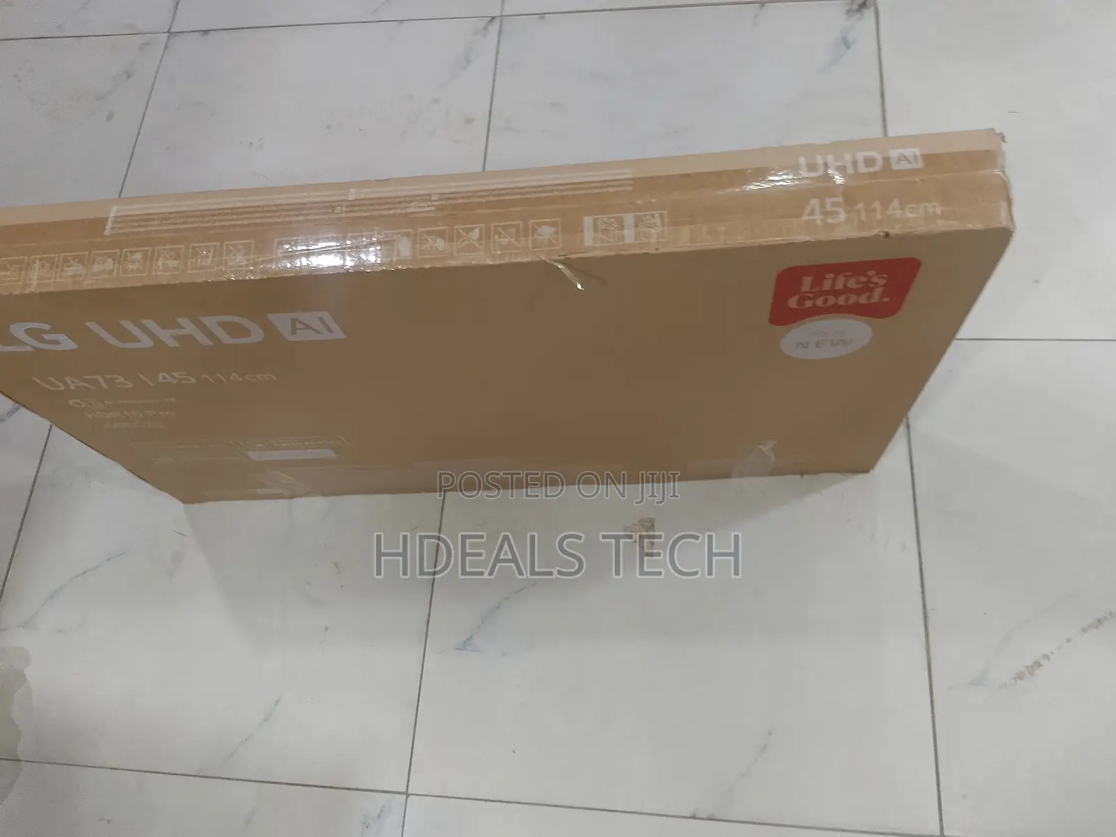 Lg Uhd 45-Inch Led Smart Tv Featuring Sharp Resolution
