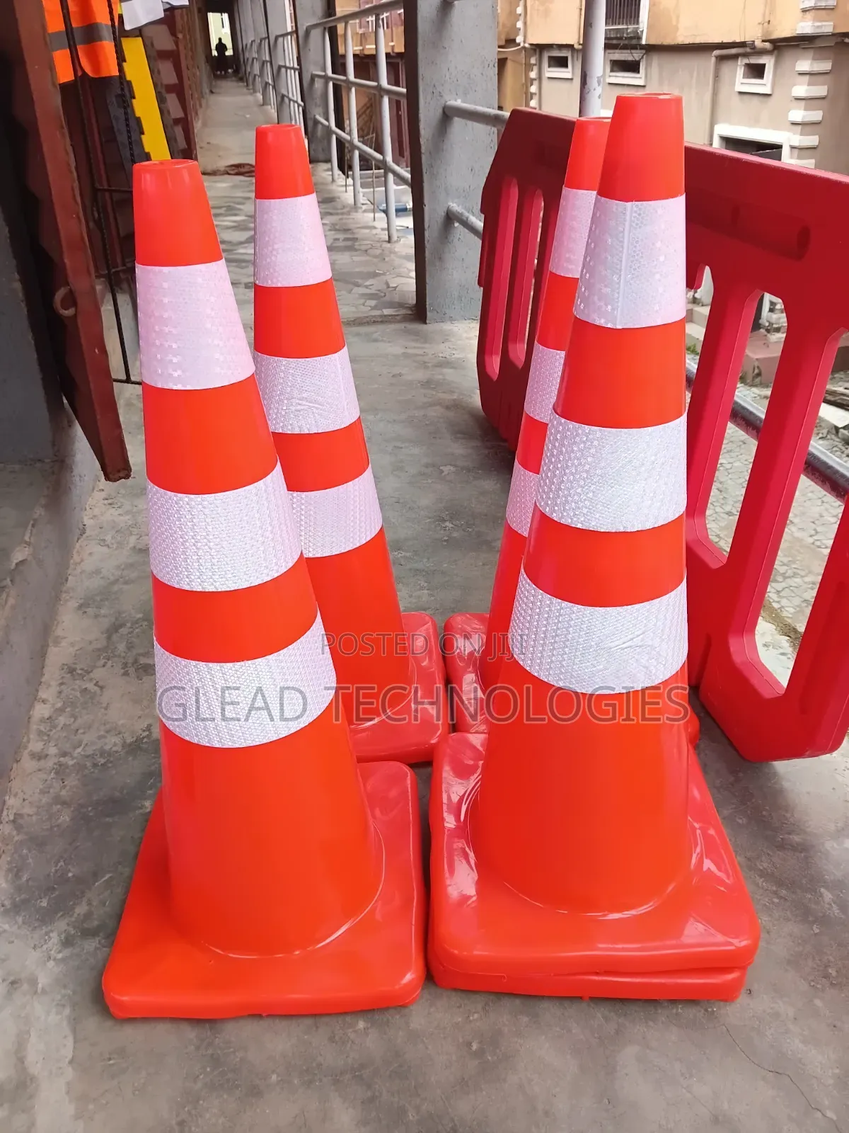 90cm Reflective Safety Cone