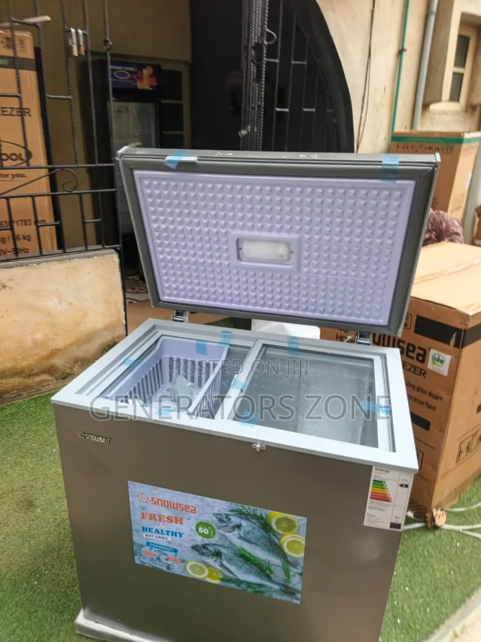 Snowsea Bd-258176l Chest Freezer for Bulk Food Storage