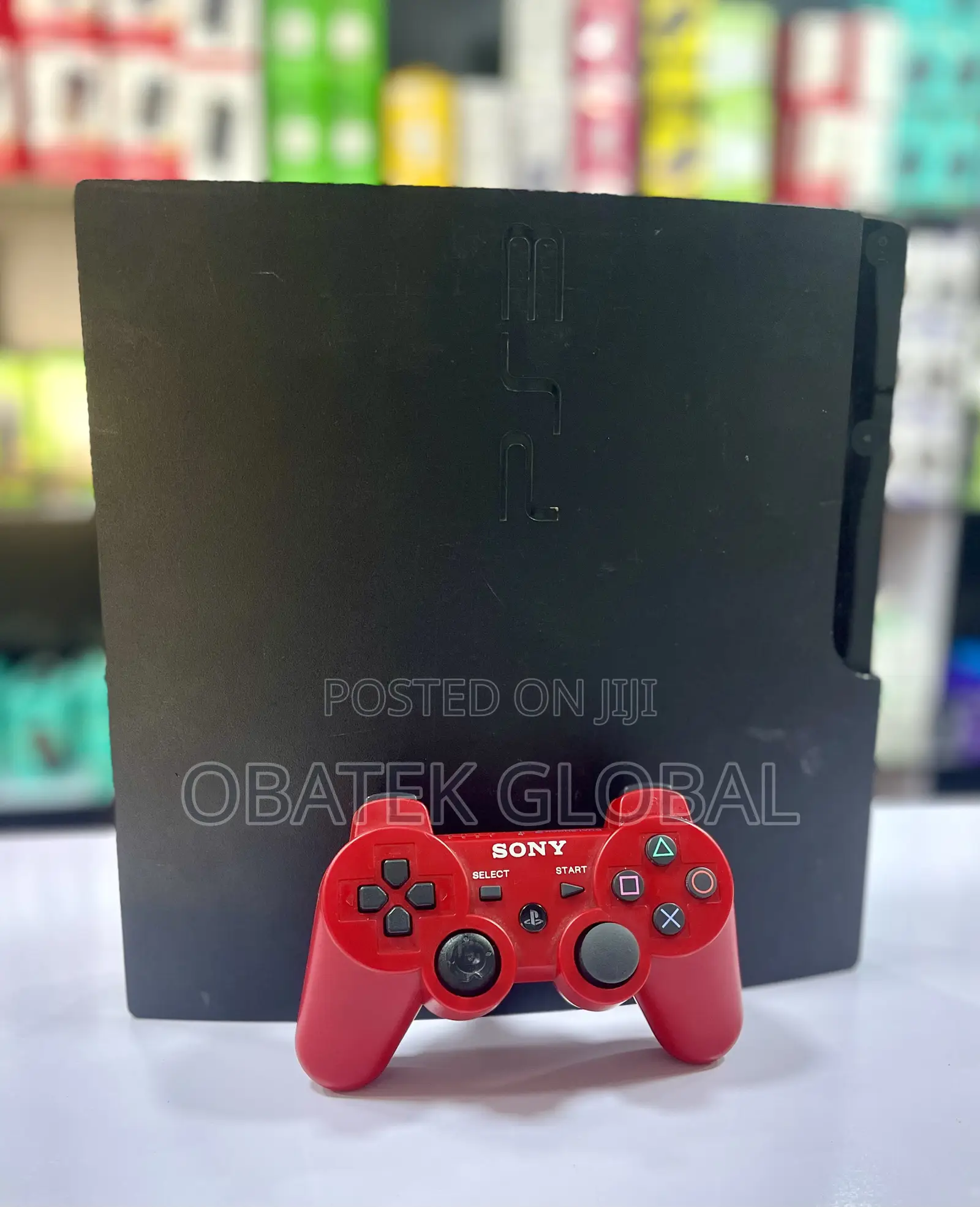 Ps3 Console With a Pad