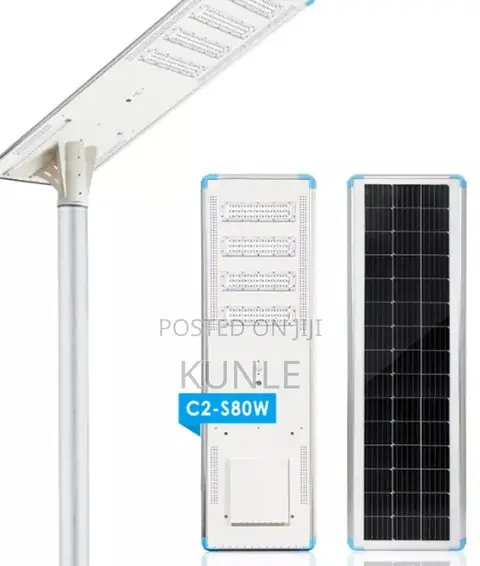 Cworth 80w All-in-One Solar Street Light C2s-80w