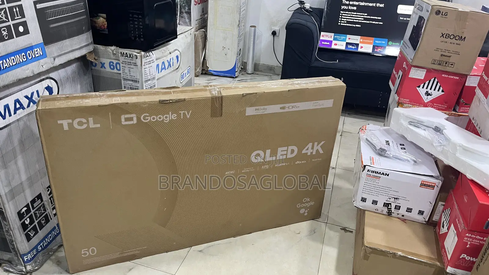TCL 50 Inch Google Television – HDR Smart TV