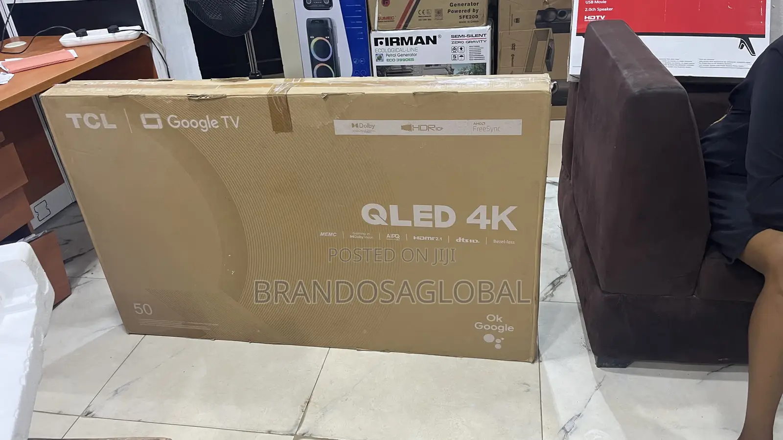 TCL 50 Inch Qled Uhd TV – Google Smart Entertainment