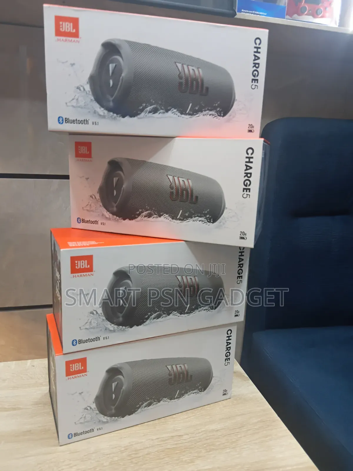 JBL Charge 5 Wi‐Fi Portable Bluetooth Speaker