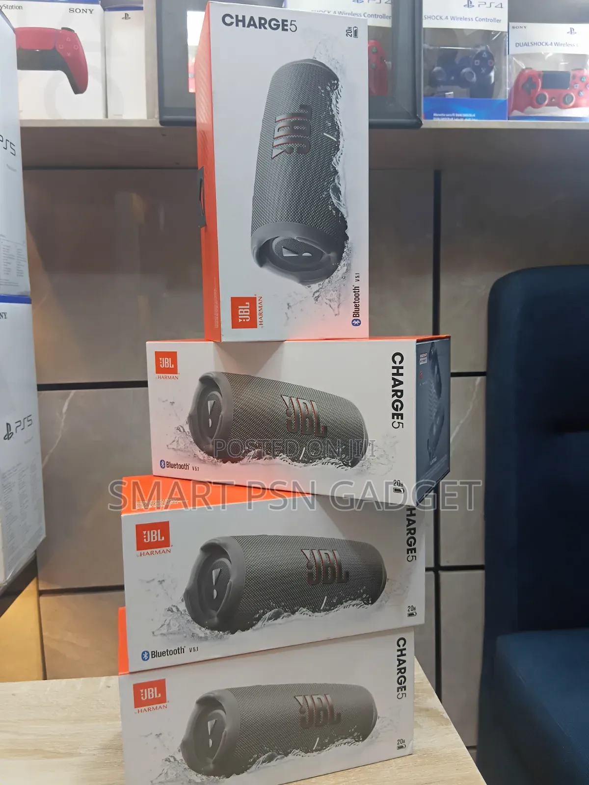 JBL Charge 5 Wi‐Fi Portable Bluetooth Speaker