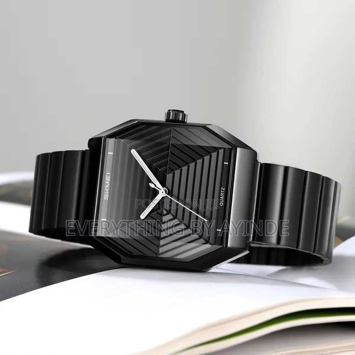 Skmei Wrist Watch Analog and Digital Black