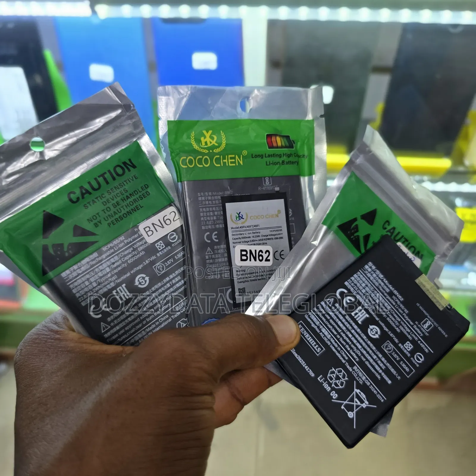 BN62 Battery Replacement for Redmi Note 9 4G / Redmi 9t/ Poco M3