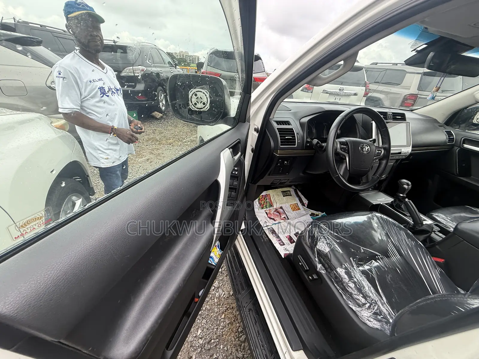 Toyota Land Cruiser Prado 2023 White