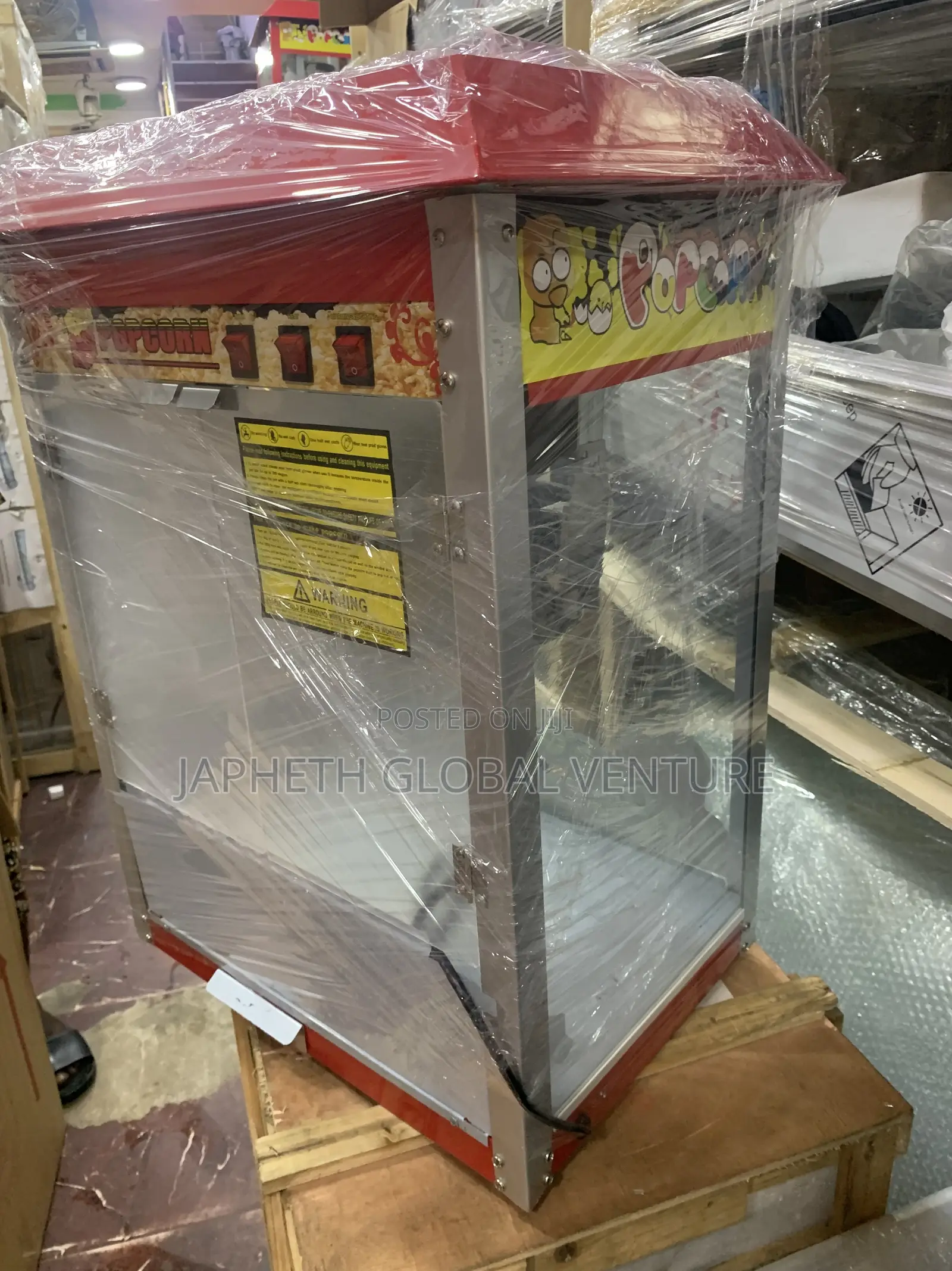 Durable Commercial Popcorn Machine – Easy to Operate