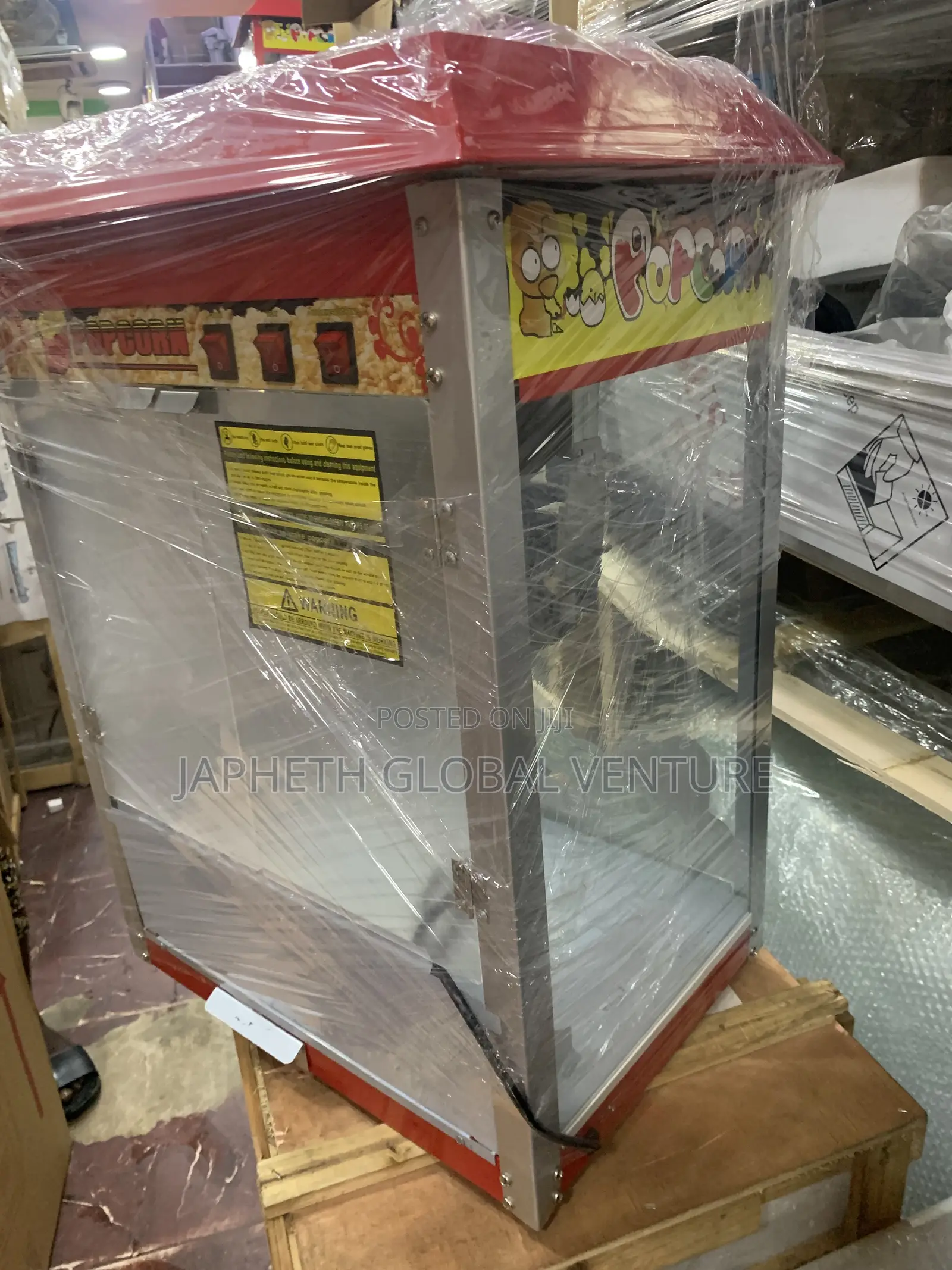 Durable Commercial Popcorn Machine – Easy to Operate