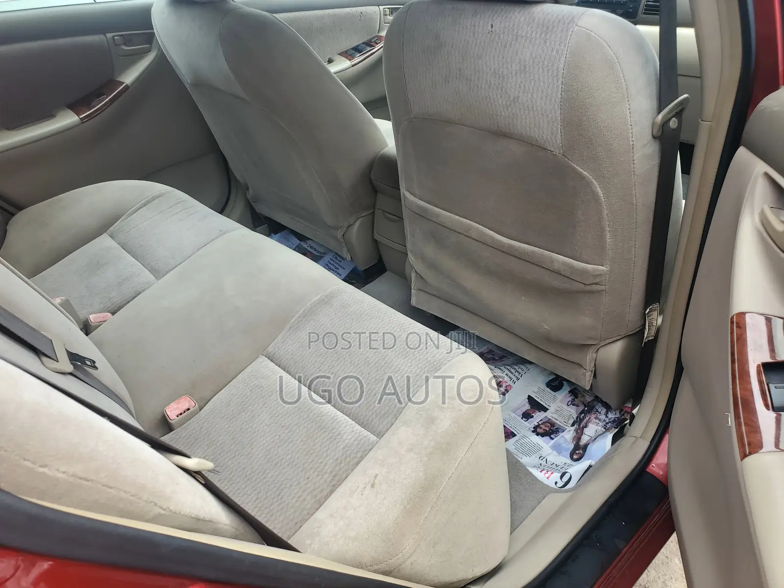 Toyota Corolla LE 2006 Red