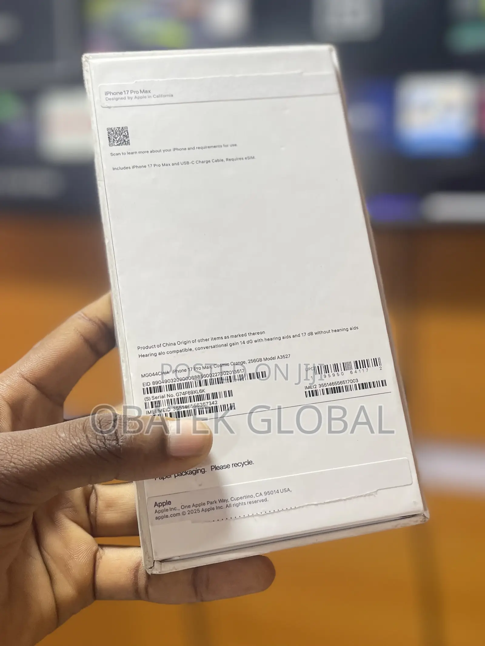 Apple iPhone 17 Pro Max 256 GB