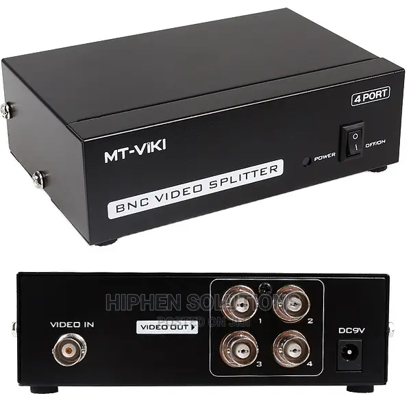 4 Port Bnc Power Splitter In Nigeria By Hiphen Solutions.